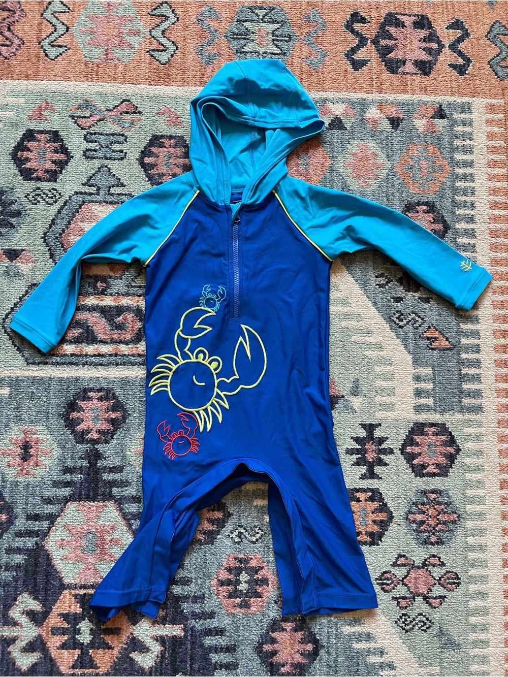 Coolibar 6-12 mo Baby Full Coverage Swimsuit